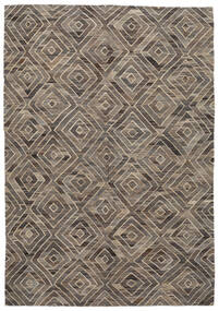  キリム Ariana 絨毯 210X303 モダン 手織り 濃い茶色/黒 (ウール, アフガニスタン)