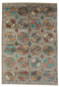  Ziegler Ariana 絨毯 184X272 オリエンタル 手織り 濃い茶色/深緑色の (ウール, アフガニスタン)