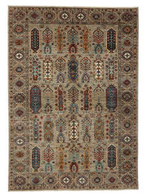 絨毯 カザック Ariana 絨毯 179X263 茶/黒 (ウール, アフガニスタン)