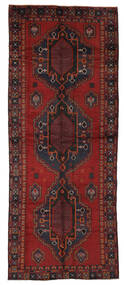 絨毯 オリエンタル バルーチ 140X346 廊下 カーペット 黒/深紅色の (ウール, アフガニスタン)