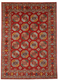 絨毯 オリエンタル カザック Fine 絨毯 246X337 深紅色の/黒 (ウール, アフガニスタン)