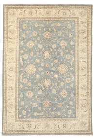  Ziegler 絨毯 194X287 オリエンタル 手織り 暗めのベージュ色の/薄茶色 (ウール, アフガニスタン)