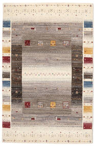  ギャッベ Loribaft 絨毯 118X183 モダン 手織り 濃い茶色/黄色 (ウール, インド)