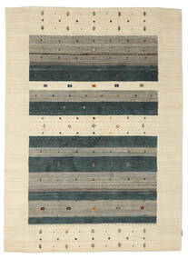  Loribaf ルーム 絨毯 175X240 モダン 手織り オリーブ色/黒 (ウール, インド)