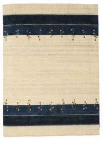  Loribaf ルーム 絨毯 175X243 モダン 手織り 黒/黄色/オリーブ色 (ウール, インド)