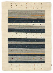  Loribaf ルーム 絨毯 173X240 モダン 手織り ライトグリーン/黒 (ウール, インド)
