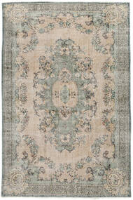  カラード ヴィンテージ - Persien/Iran 絨毯 209X317 モダン 手織り 濃いグレー/薄茶色 (ウール, ペルシャ/イラン)