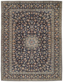 絨毯 カシャン Fine 絨毯 315X405 茶/黒 大きな (ウール, ペルシャ/イラン)