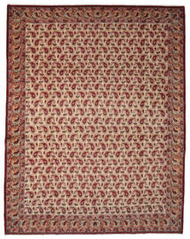  マシュハド 絨毯 317X404 オリエンタル 手織り 茶/深紅色の 大きな (ウール, )