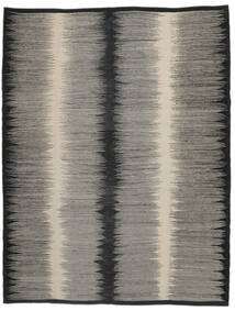  キリム モダン 絨毯 212X276 モダン 手織り 黒/濃い茶色 (ウール, アフガニスタン)