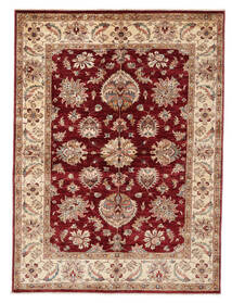 絨毯 オリエンタル Ziegler 絨毯 155X208 茶/深紅色の (ウール, アフガニスタン)
