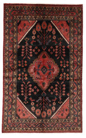  ナハバンド 絨毯 130X208 オリエンタル 手織り 黒/濃い茶色 (ウール, ペルシャ/イラン)