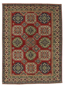 絨毯 手織り カザック Fine 絨毯 151X203 黒/茶 (ウール, アフガニスタン)