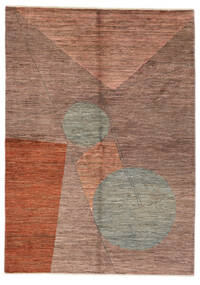  Battuta 絨毯 168X237 モダン 手織り 濃い茶色/深紅色の (ウール, アフガニスタン)