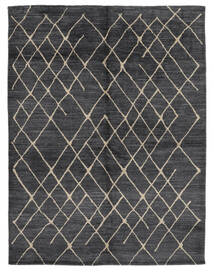  Contemporary Design 絨毯 180X234 モダン 手織り 黒 (ウール, アフガニスタン)