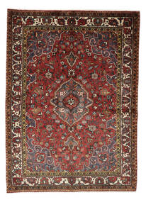  バクティアリ 絨毯 158X217 オリエンタル 手織り 濃い茶色/黒 (ウール, ペルシャ/イラン)