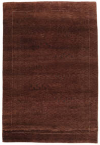 手織り ギャッベ Loribaft 絨毯 120X177 ウール 絨毯 黒/深紅色の 小 絨毯 