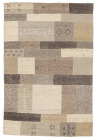 絨毯 ギャッベ Loribaft 絨毯 123X185 茶/オレンジ (ウール, インド)