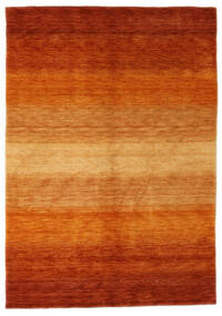  ギャッベ Rainbow - 訳あり商品 絨毯 160X230 モダン 深紅色の/錆色 (ウール, インド)