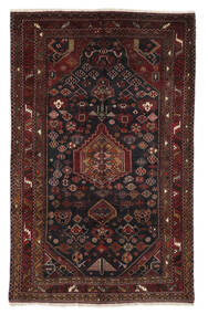 154X245 絨毯 オリエンタル ロリ 絨毯 黒/茶 (ウール, ペルシャ/イラン)
