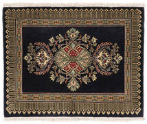  カシュマール 絨毯 67X84 オリエンタル 手織り 黒/濃い茶色 (ウール, ペルシャ/イラン)