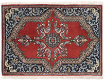  マラバン 絨毯 74X105 オリエンタル 手織り 濃いグレー/深紅色の (ウール, ペルシャ/イラン)