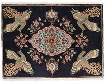  カシュマール 絨毯 66X92 オリエンタル 手織り 濃い紫/濃い茶色 (ウール, ペルシャ/イラン)