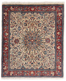  サルーク 絨毯 64X76 オリエンタル 手織り 黒/濃い茶色 (ウール, ペルシャ/イラン)