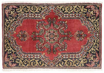  カシュマール Fine 絨毯 65X100 オリエンタル 手織り 深紅色の/黒 (ウール, )