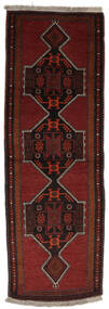  アンティーク シルヴァン Ca. 1930 絨毯 155X370 オリエンタル 手織り 廊下 カーペット 黒/濃い茶色 (ウール, トルコ)