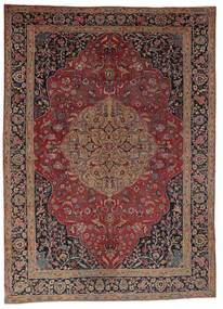  ケルマン Lavar Ca.1900 絨毯 310X405 オリエンタル 手織り 濃い茶色/黒 大きな (ウール, ペルシャ/イラン)
