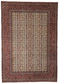 手織り アンティーク クム Ca. 1920 絨毯 300X423 ペルシャ 黒/茶 大 絨毯 