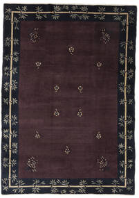 188X263 絨毯 中国 アンティーク Peking Ca. 1940 絨毯 オリエンタル 手織り 黒 (ウール, 中国)