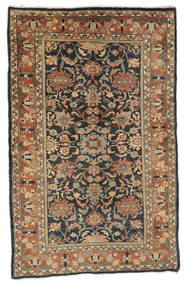 アンティーク リリアン Ca. 1900 絨毯 126X200 オリエンタル 手織り 濃い茶色/黒 (ウール, ペルシャ/イラン)