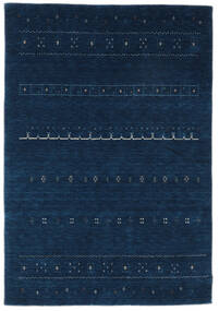  ギャッベ インド 絨毯 160X232 モダン 手織り 黒 (ウール, インド)