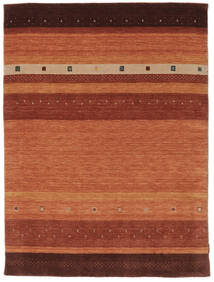  ギャッベ インド 絨毯 150X200 モダン 手織り 深紅色の/濃い茶色 (ウール, インド)