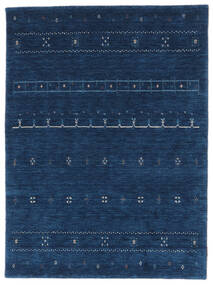  ギャッベ インド 絨毯 130X180 モダン 手織り 黒 (ウール, インド)