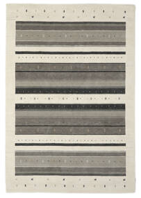  ギャッベ インド 絨毯 207X301 モダン 手織り オリーブ色/黒 (ウール, インド)