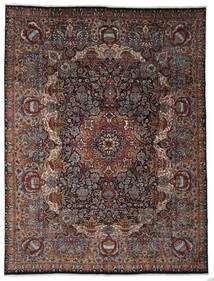 絨毯 手織り カシュマール Fine 絨毯 302X404 黒/茶 大きな (ウール, ペルシャ/イラン)
