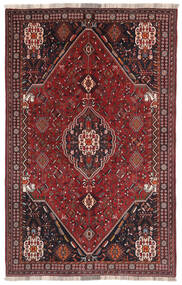  カシュガイ 絨毯 164X258 オリエンタル 手織り 黒/深紅色の (ウール, )