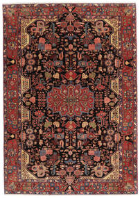  ナハバンド 絨毯 200X286 オリエンタル 手織り 黒/濃い茶色 (ウール, ペルシャ/イラン)