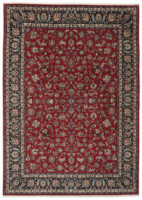 絨毯 オリエンタル サルーク 242X343 黒/深紅色の (ウール, ペルシャ/イラン)
