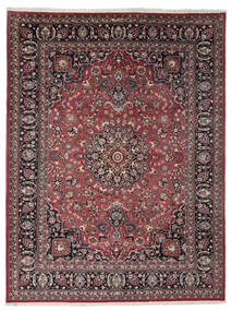 絨毯 マシュハド 絨毯 260X345 深紅色の/黒 大きな (ウール, ペルシャ/イラン)