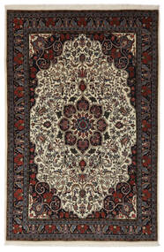 絨毯 ビジャー 絨毯 145X218 黒/茶 (ウール, ペルシャ/イラン)