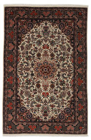 絨毯 ビジャー 絨毯 138X210 黒/茶 (ウール, ペルシャ/イラン)