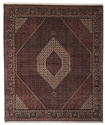  ビジャー Takab/Bukan 絨毯 250X296 オリエンタル 手織り 黒/濃い茶色 大きな (ウール, ペルシャ/イラン)