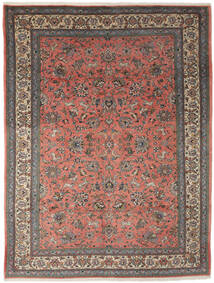  サルーク 絨毯 247X334 オリエンタル 手織り 濃い茶色/深紅色の (ウール, ペルシャ/イラン)