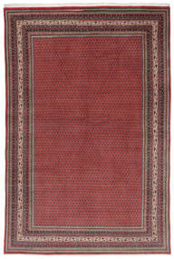 210X314 絨毯 サルーク Mir オリエンタル 深紅色の/黒 (ウール, ペルシャ/イラン)