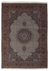 絨毯 ペルシャ ムード 210X295 黒/茶 ( ペルシャ/イラン)