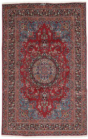  マシュハド 絨毯 191X297 オリエンタル 手織り 黒/濃い茶色 (ウール, ペルシャ/イラン)